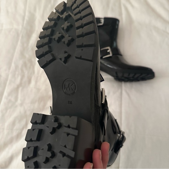 Michael Kors Patent Boots - Picture 4 of 6